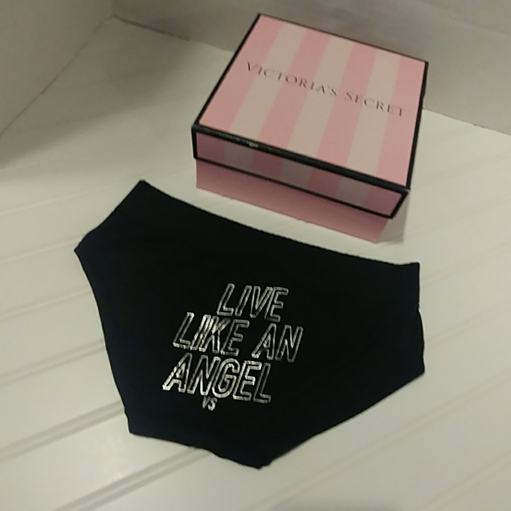 3/$25Victoria's Secret Graphic Angel Hipster Panty - Picture 3 of 8